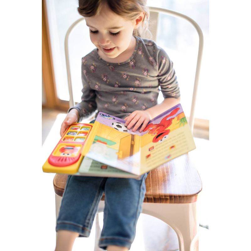 Sesame Street Potty Time with Elmo Sound Book - by Kelli Kaufmann (Board Book)