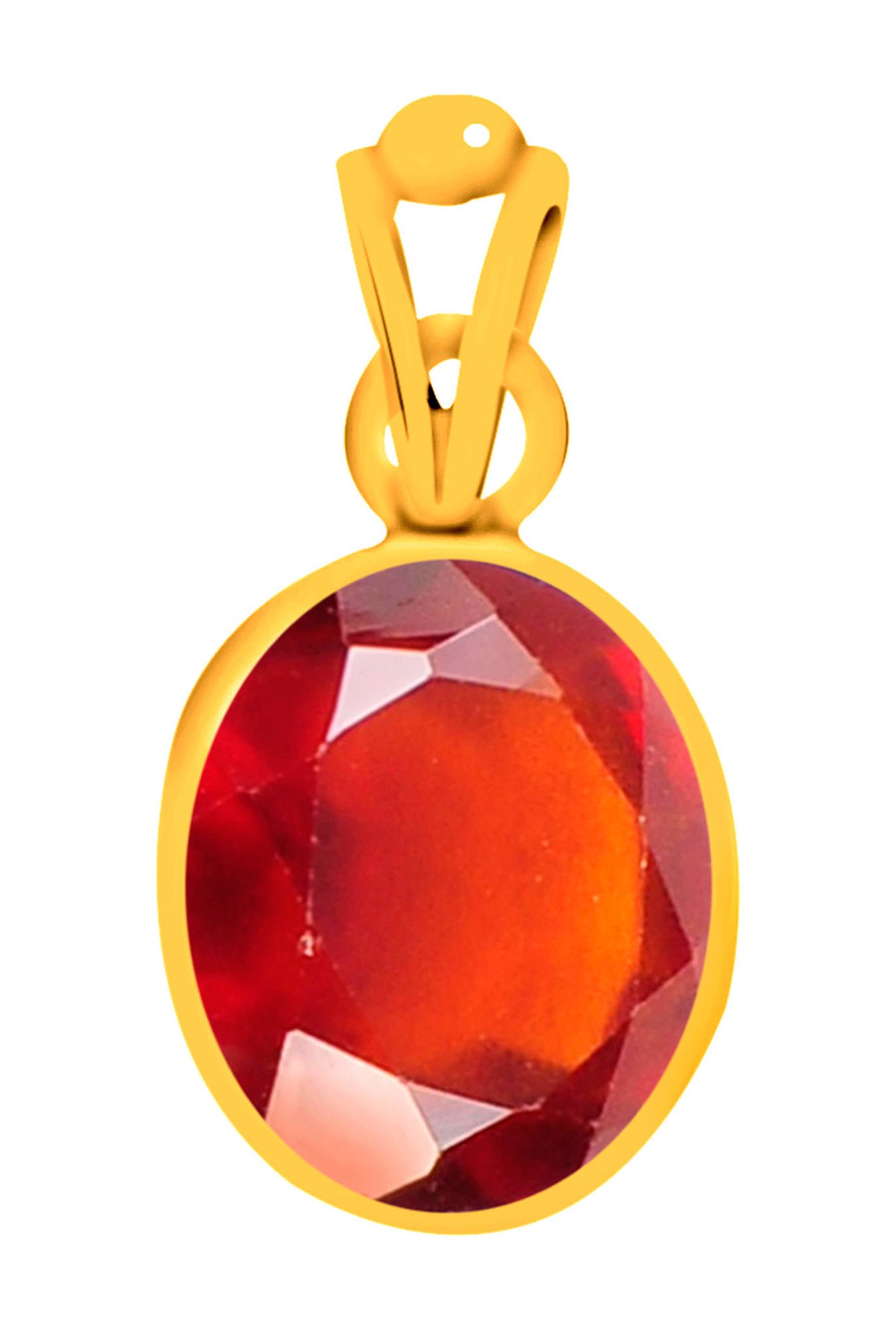 Clara Gomed Hessonite 3.9 carat/4.25ratti Pendant