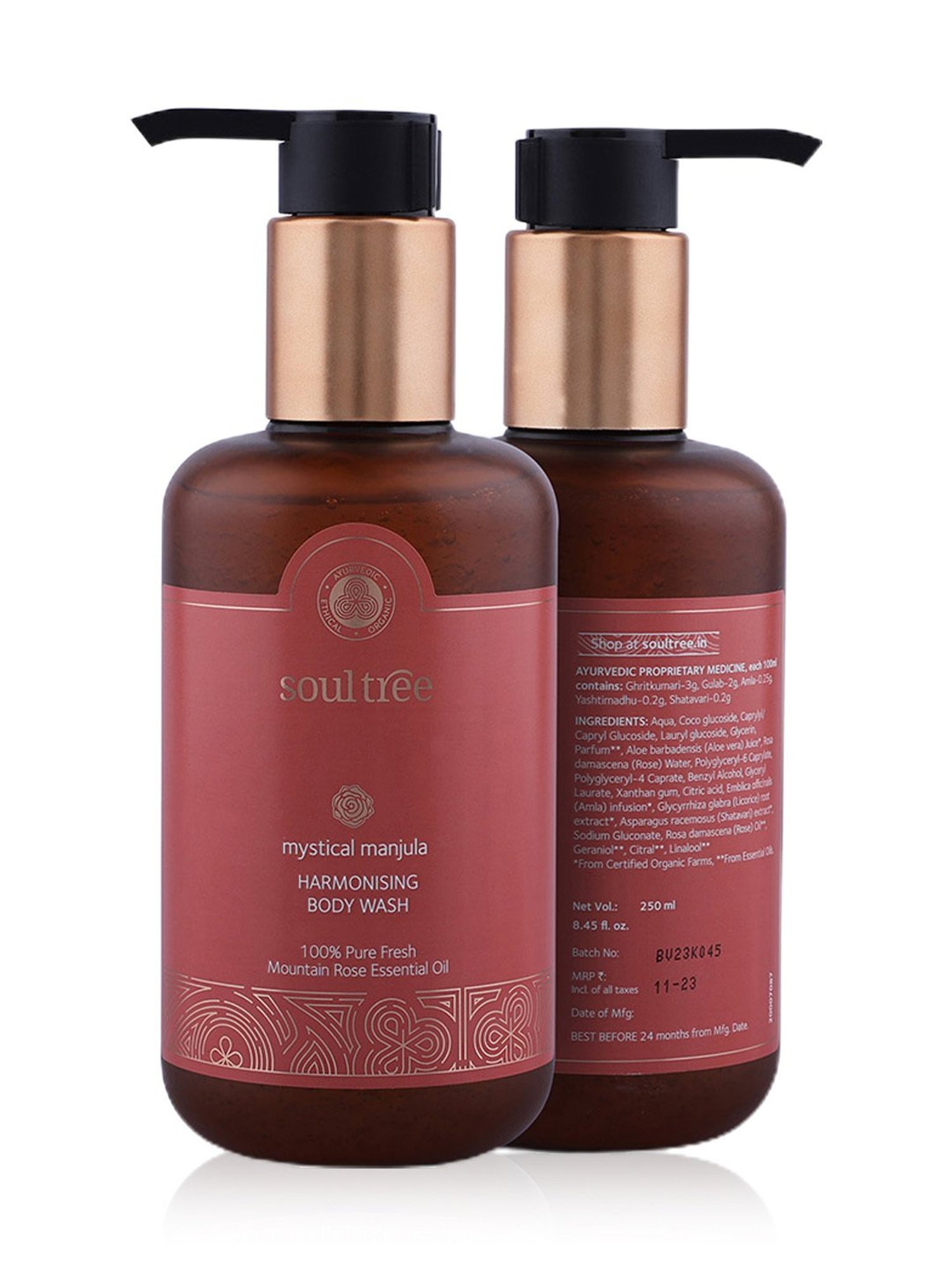 SoulTree Mystical Manjula Harmonising Body Wash - 250 ml