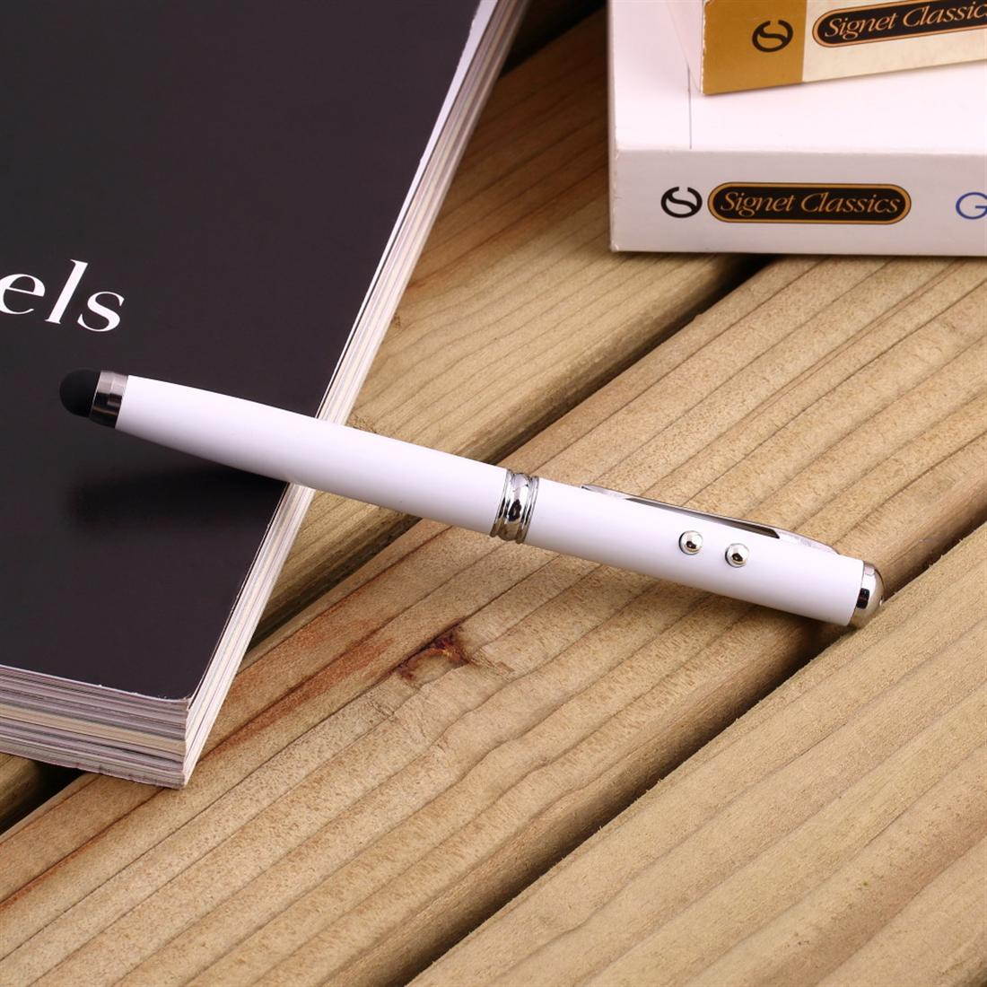 Metal 4 In 1 Stylus Pen for Phone And Tablet PC Compatible with Apple iPod / iPad and iPhone