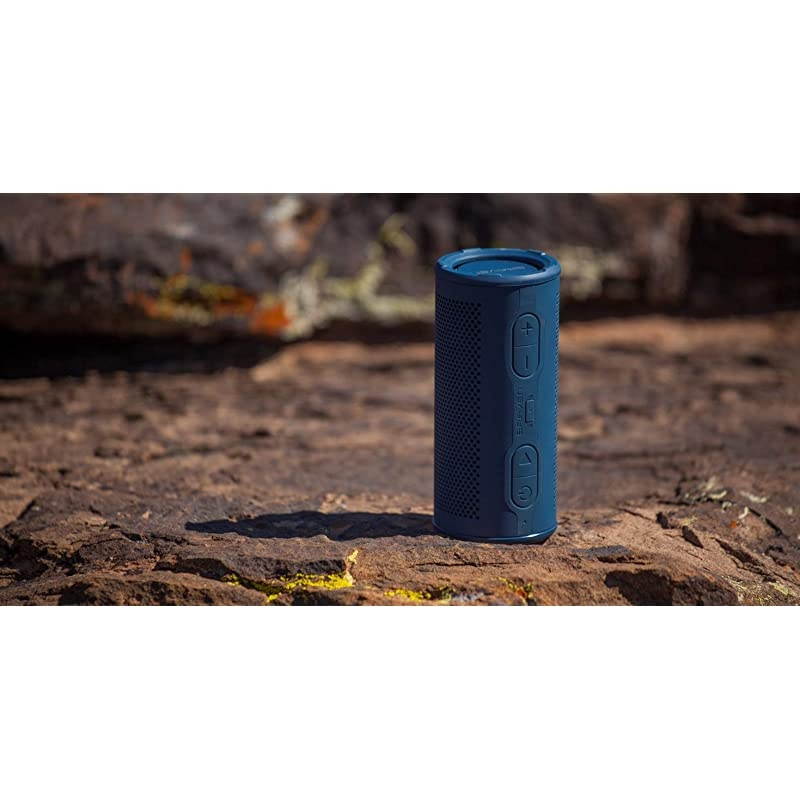 604202612 BRV-360 - Waterproof Portable Speaker - Bluetooth Wireless Technology - 360 Degree Speaker - Blue
