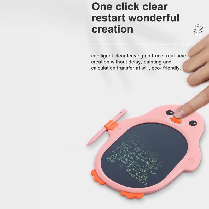 CHUYI 8.5 inch LCD Writing Tablet Electronic Graphic Board E Writer Paperless Digital Drawing Notepad for Home Office Writing Drawing