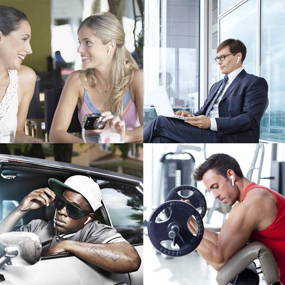 TWS Bluetooth 5.0 Earphone Wireless Smart Touch Control Earbuds