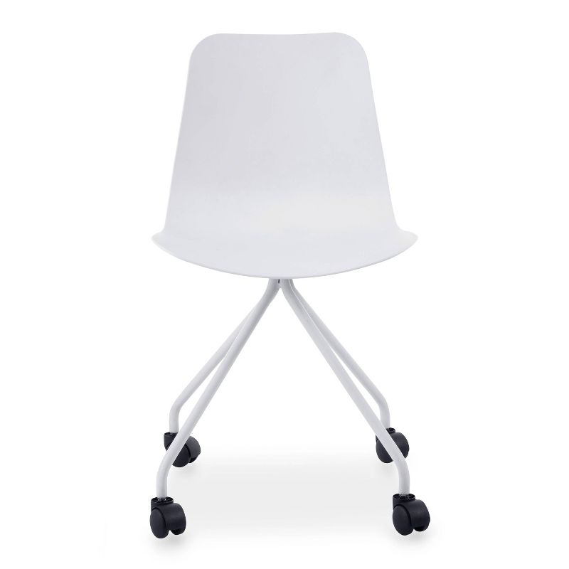 Thomas Task Chair White - Poly & Bark