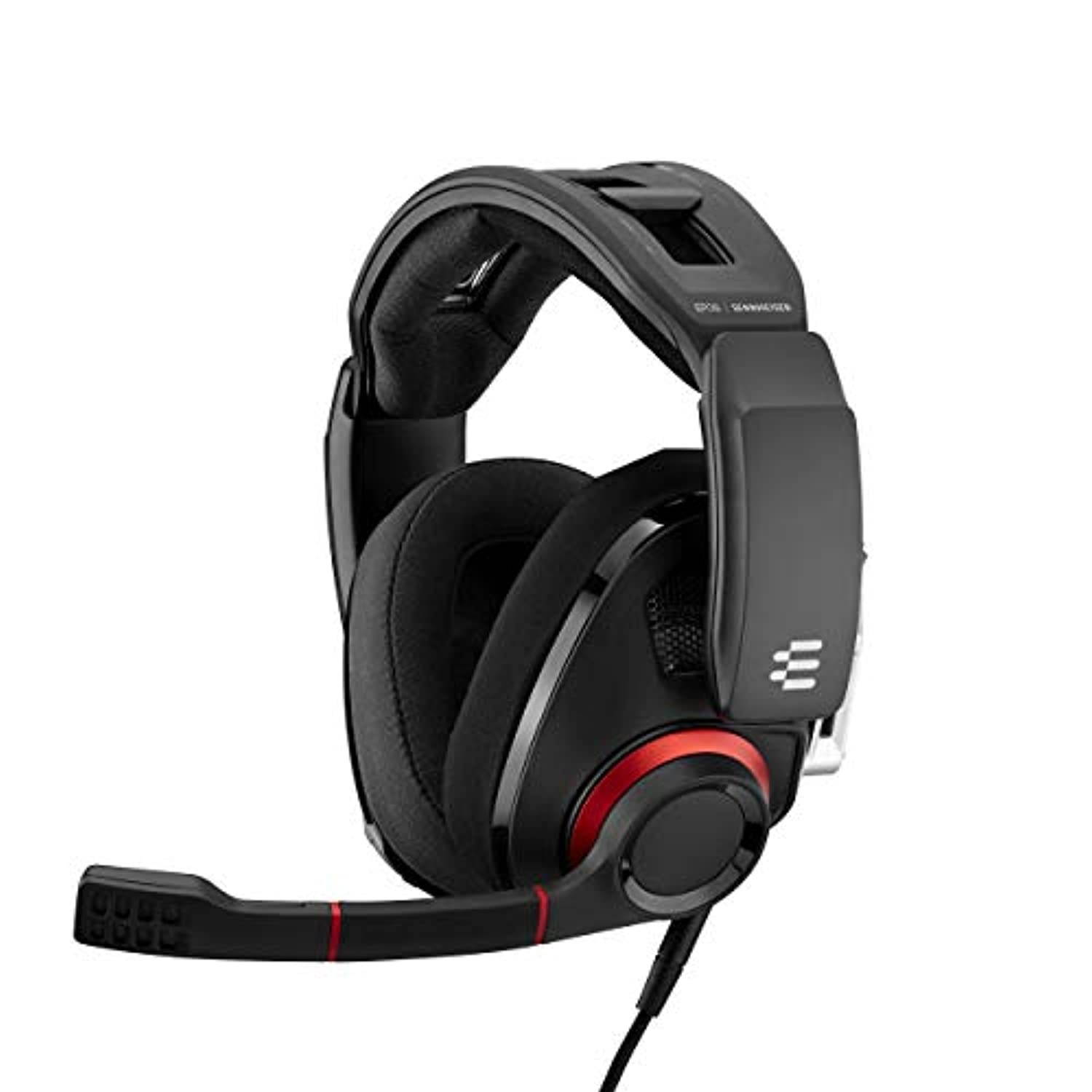 EPOS I SENNHEISER GSP 500 Wired Open Acoustic Gaming Headset, Noise-Cancelling Microphone, Adjustable Headband with Customizable Contact Pressure, Volume Control, PC + Mac + Xbox + PS4, Pro - (GSP500)