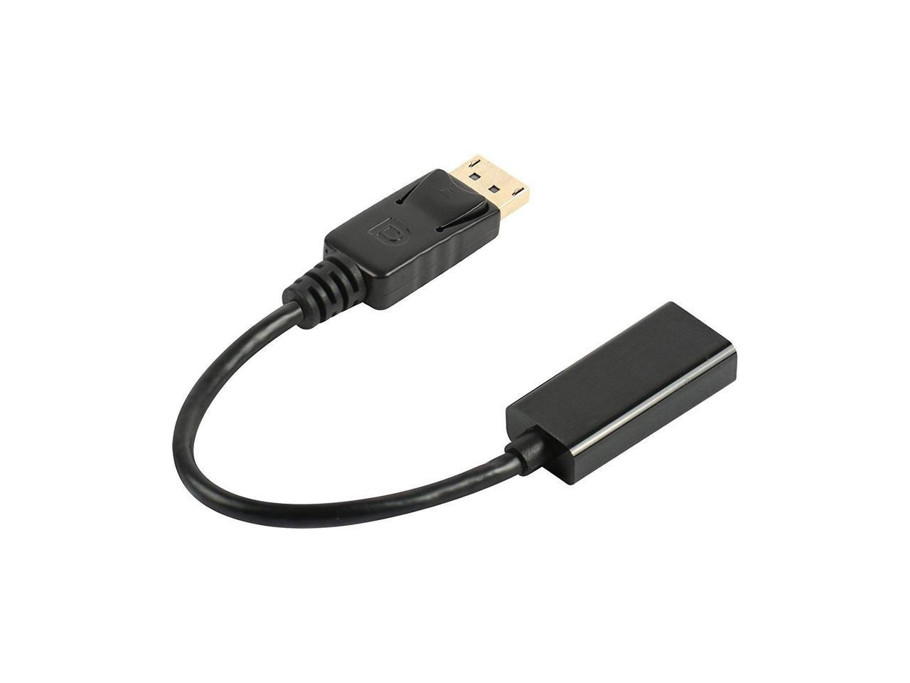 2 Packs Display Port to HDMI Converter Werleo Displayport to HDMI Adapter Cable Male to Female for DisplayPort Enabled Desktops and Laptops to Connect to HDMI Displays adapter For for Lenovo Dell HP