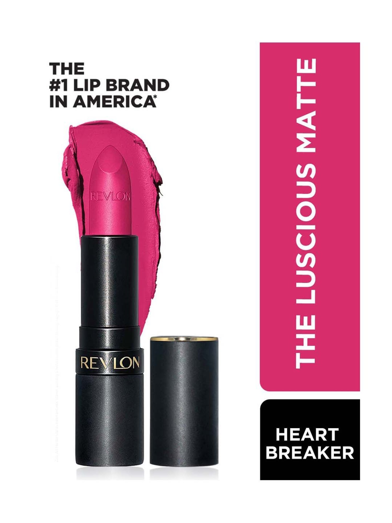 Revlon Super Lustrous The Luscious Matte Lipstick - Heart Breaker - 4.2 gm