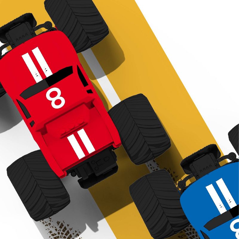 Sharper Image RC Monster Rockslide 1:24 Scale - Red and White