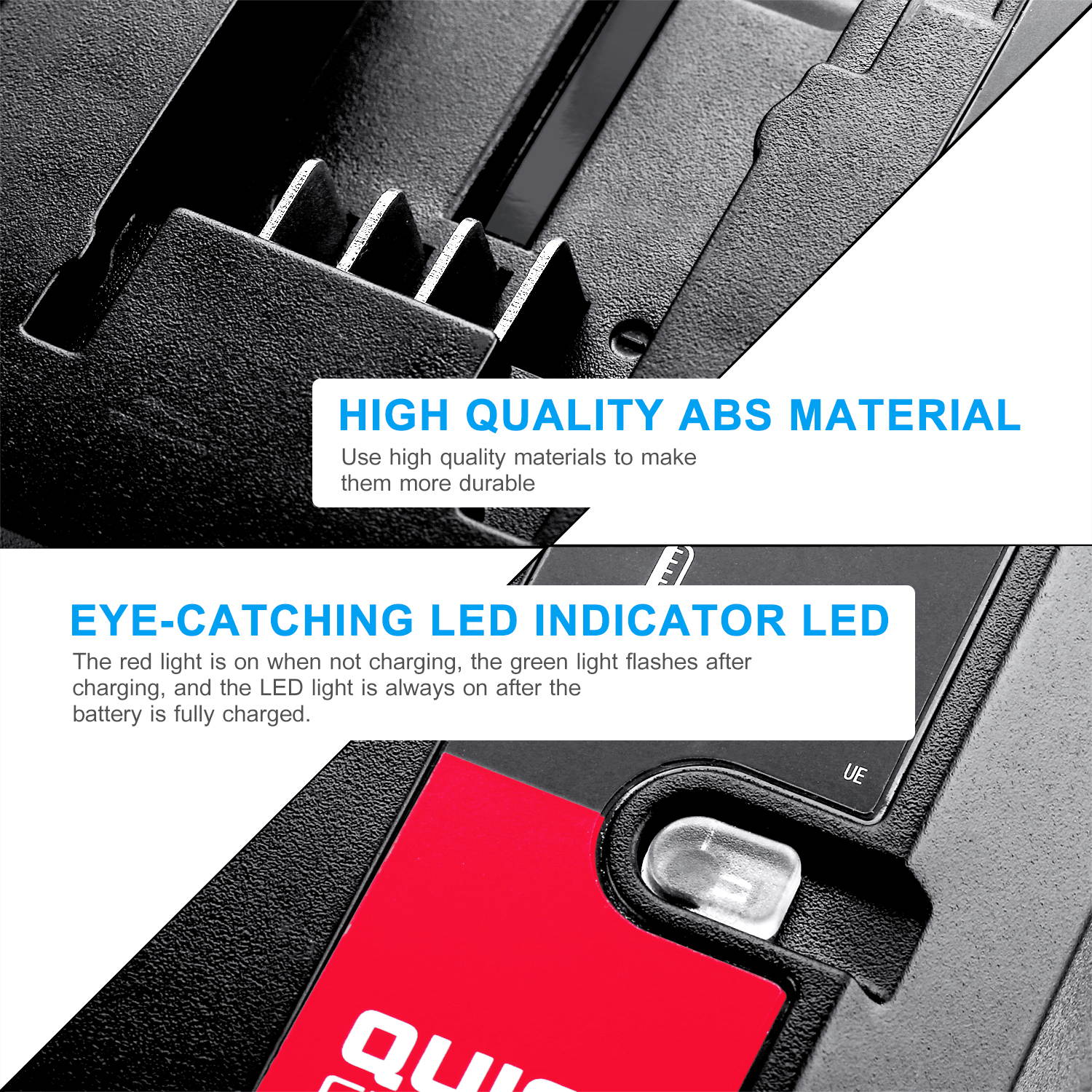 For Porter Cable PCC692L 20V Li-ion Rapid Battery Charger for PCC682L PCC680L