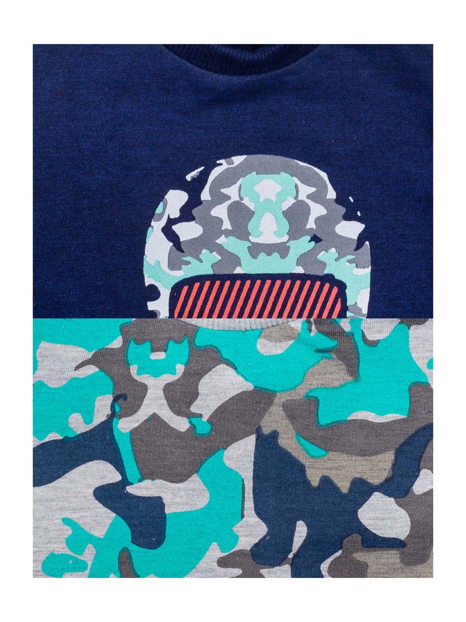 Mee Mee Kids Multicolor Cotton Printed T-Shirts - Pack of 2