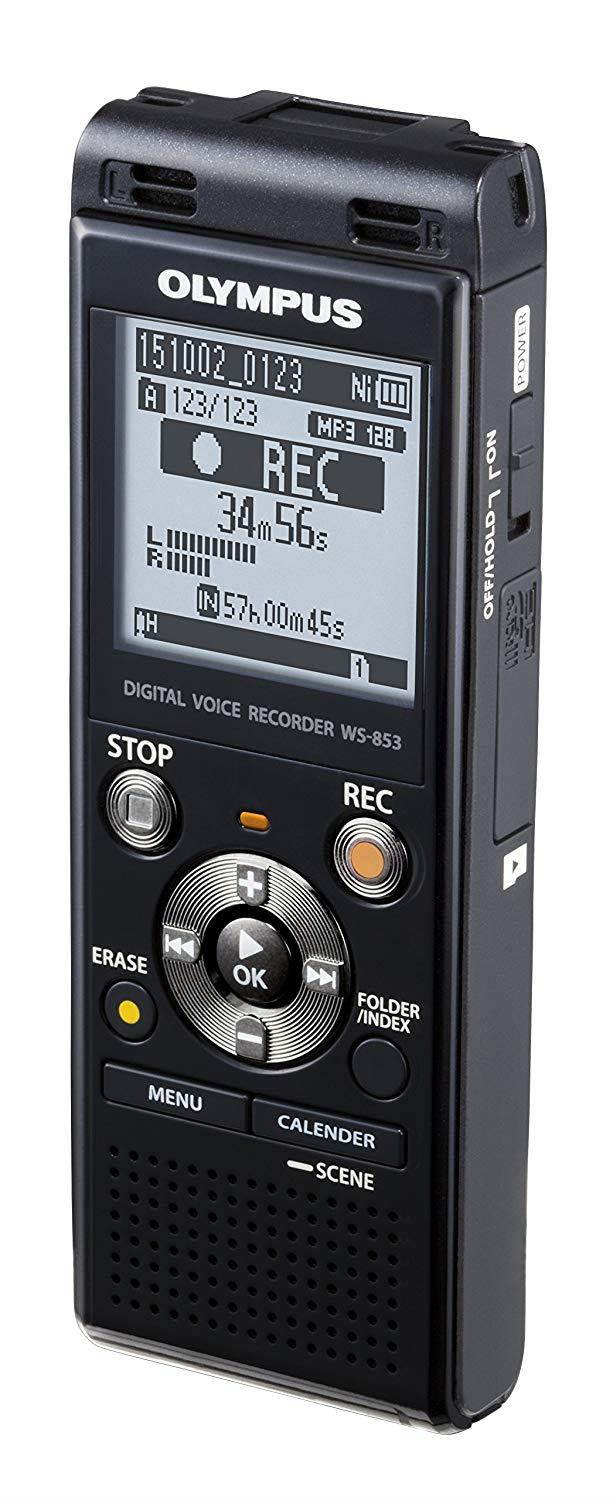 Olympus Digital Voice Recorder WS-853, Black