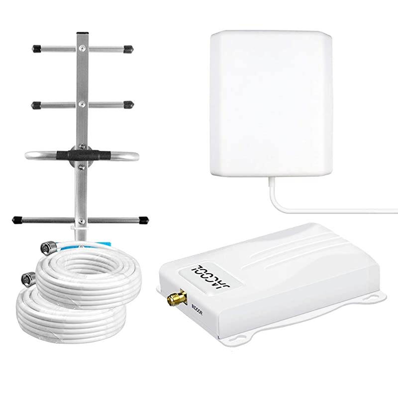 Cell Phone Signal Booster 5G 4G LTE Cell Phone Booster Cell Signal Booster Cell Booster Extender Mobile Signal Repeater Amplifier