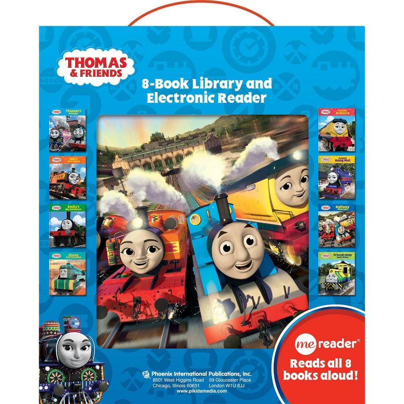 Pi Kids Thomas the Tank Engine & Friends Electronic Me Reader and 8-Book Library Boxed Set