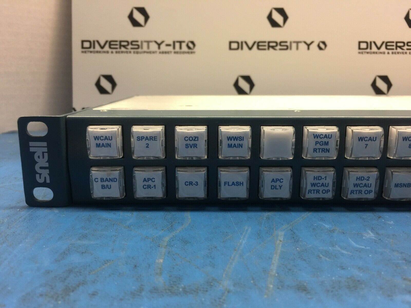 Snell 6028-RC Series 42-Button 1U Control Panel 6028100