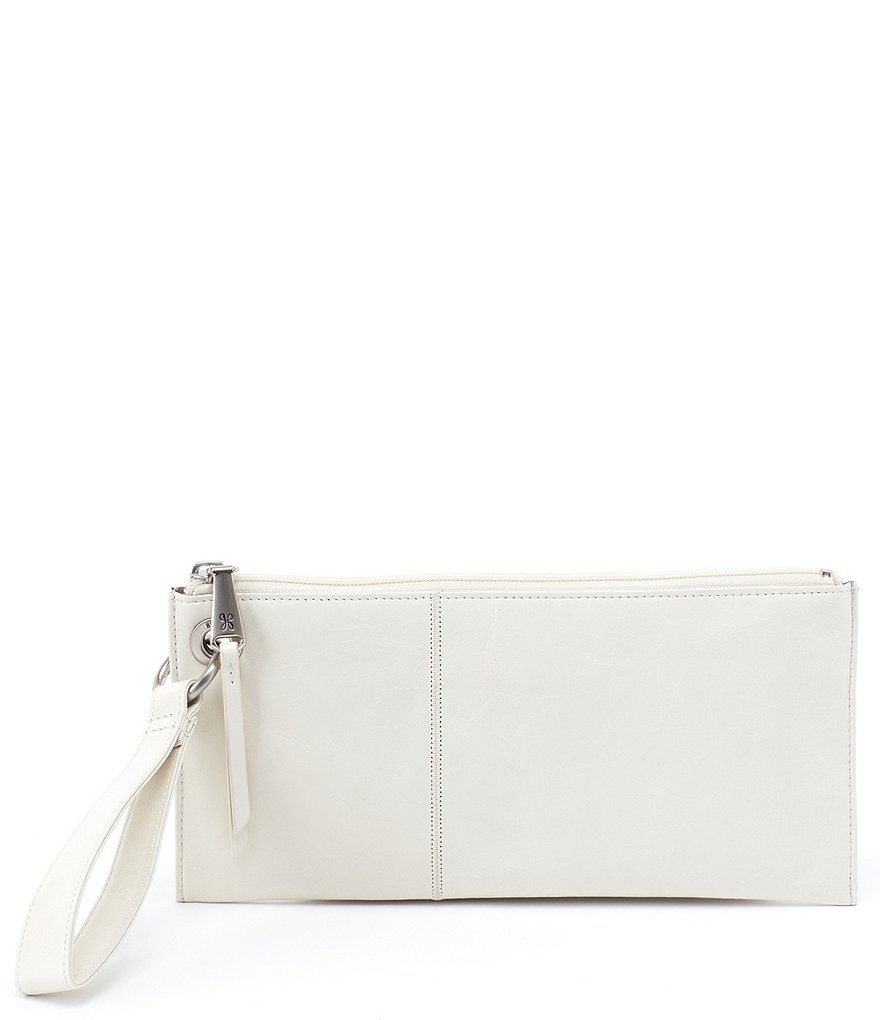 HOBO Vida Top-Grain Leather Zip Wristlet