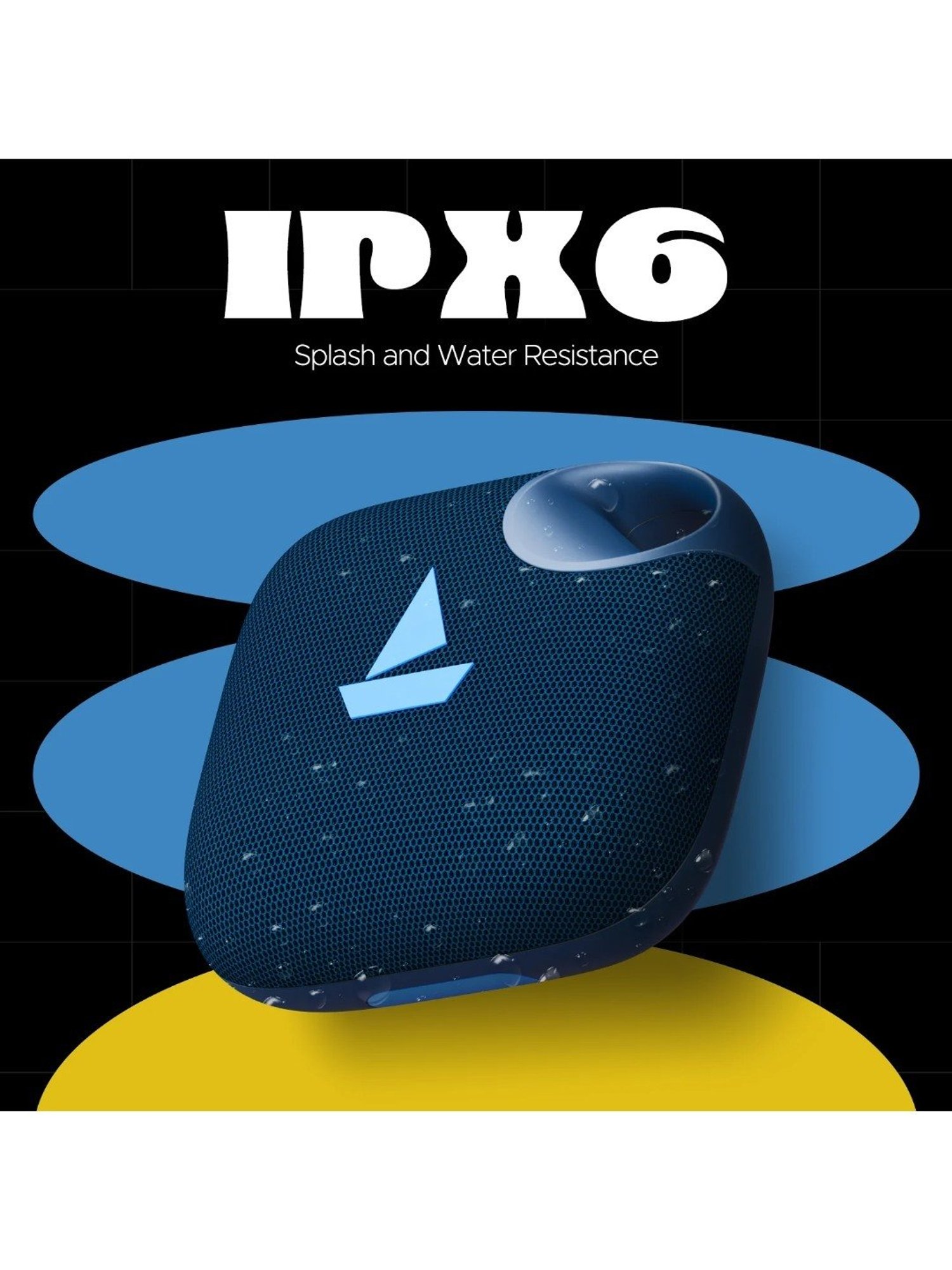 BPS5 5 quot Outdoor Weather Resistant Bluetooth Patio Speakers Pair White