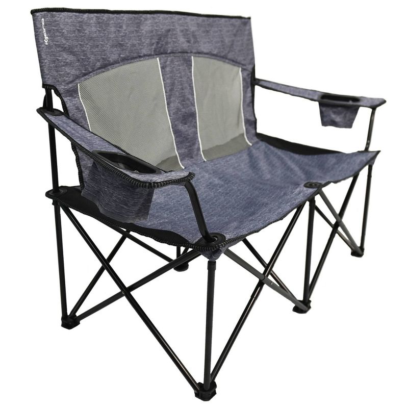 Kijaro 2 Person Camping Duo Chair - Hallett Peak Gray