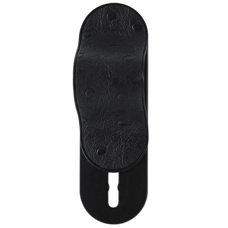 Phone Fin Finger Grip Exotic Series Ostrich - Black