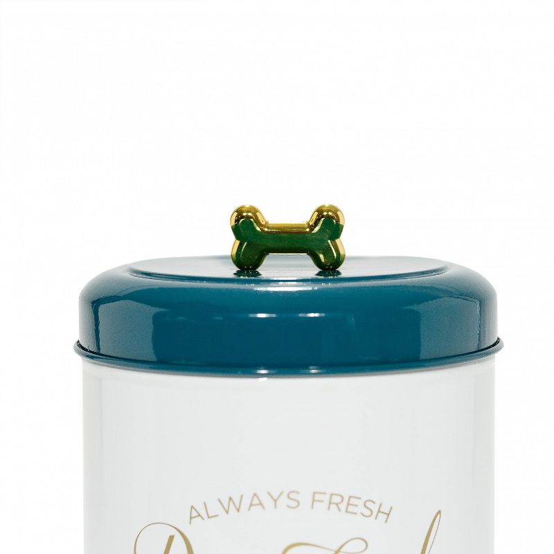 Amici Pet Maltese Metal Food Canister, 140oz