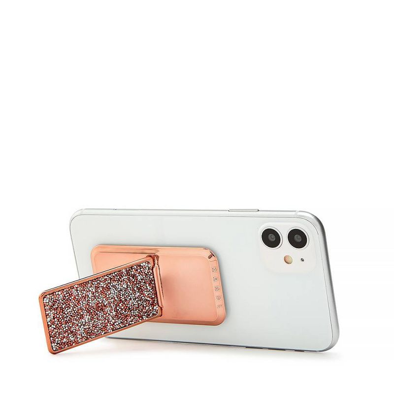 HANDLstick Phone Grip Crystal - Rose Gold/Silver