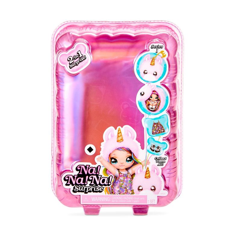 Na! Na! Na! Surprise 2-in-1 Fashion Doll & Plush Pom with Confetti Balloon Unboxing