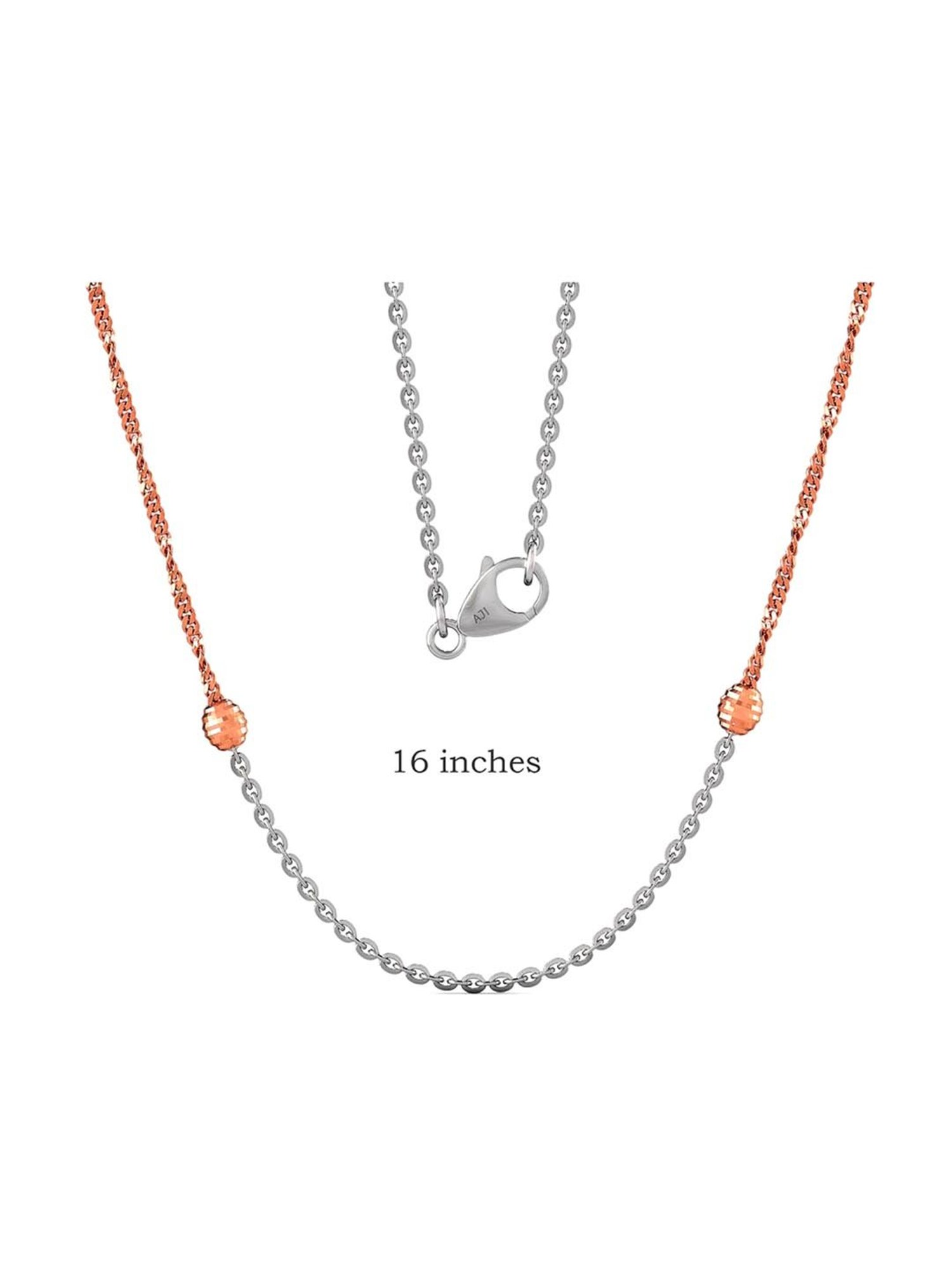 Joyalukkas 950 Platinum Chain for Women
