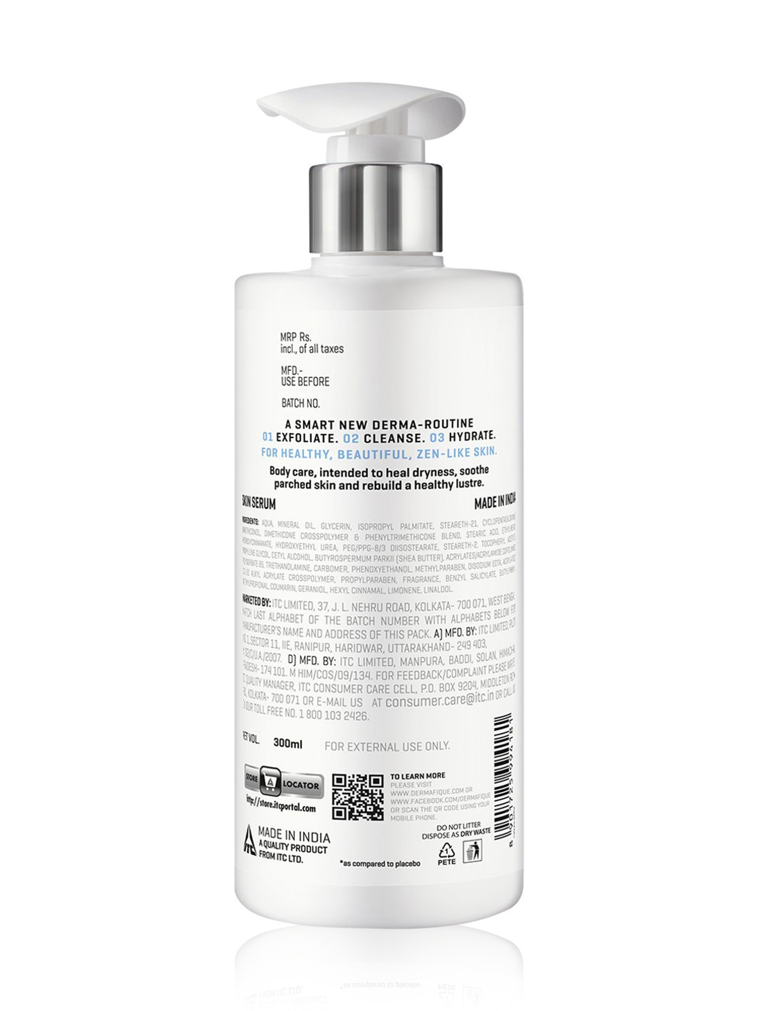 Dermafique Intensive Restore Body Serum - 300 ml