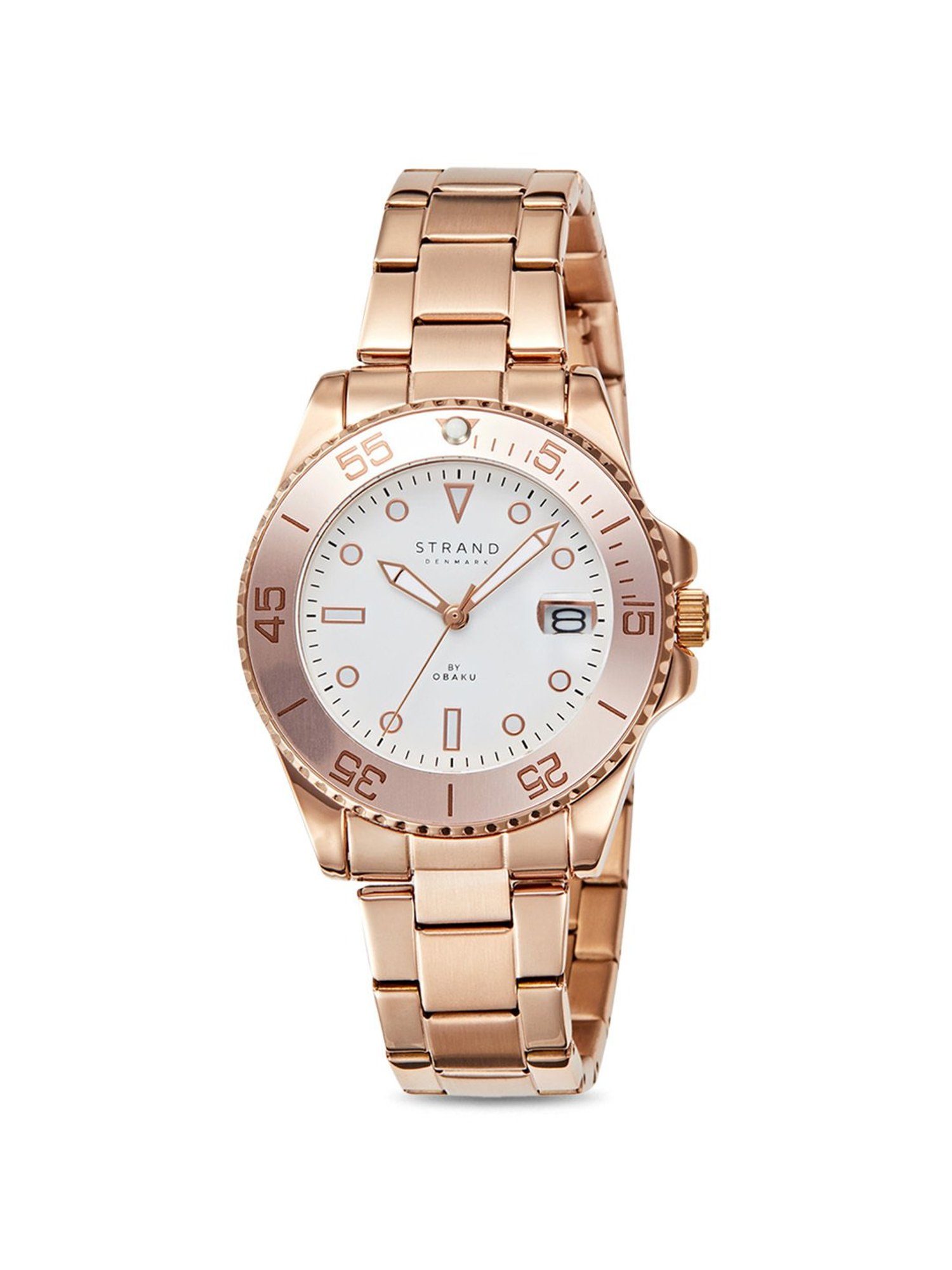 Strand By Obaku S727LDVWSV Bondi Mini Fuschsia Analog Watch for Women