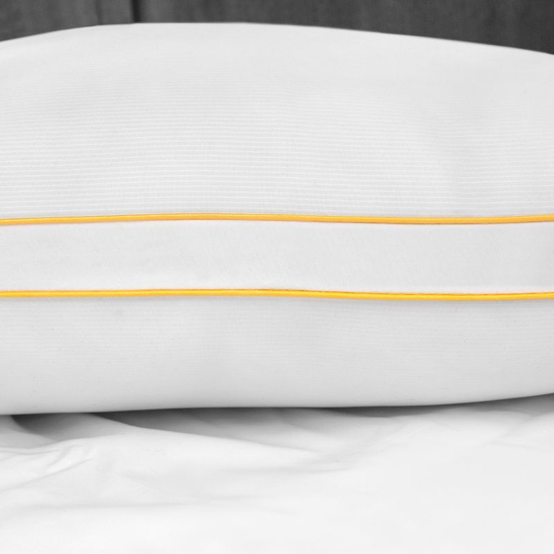 SensorPEDIC Essentials Medium Support Standard Gusseted Fiber Bed Pillow