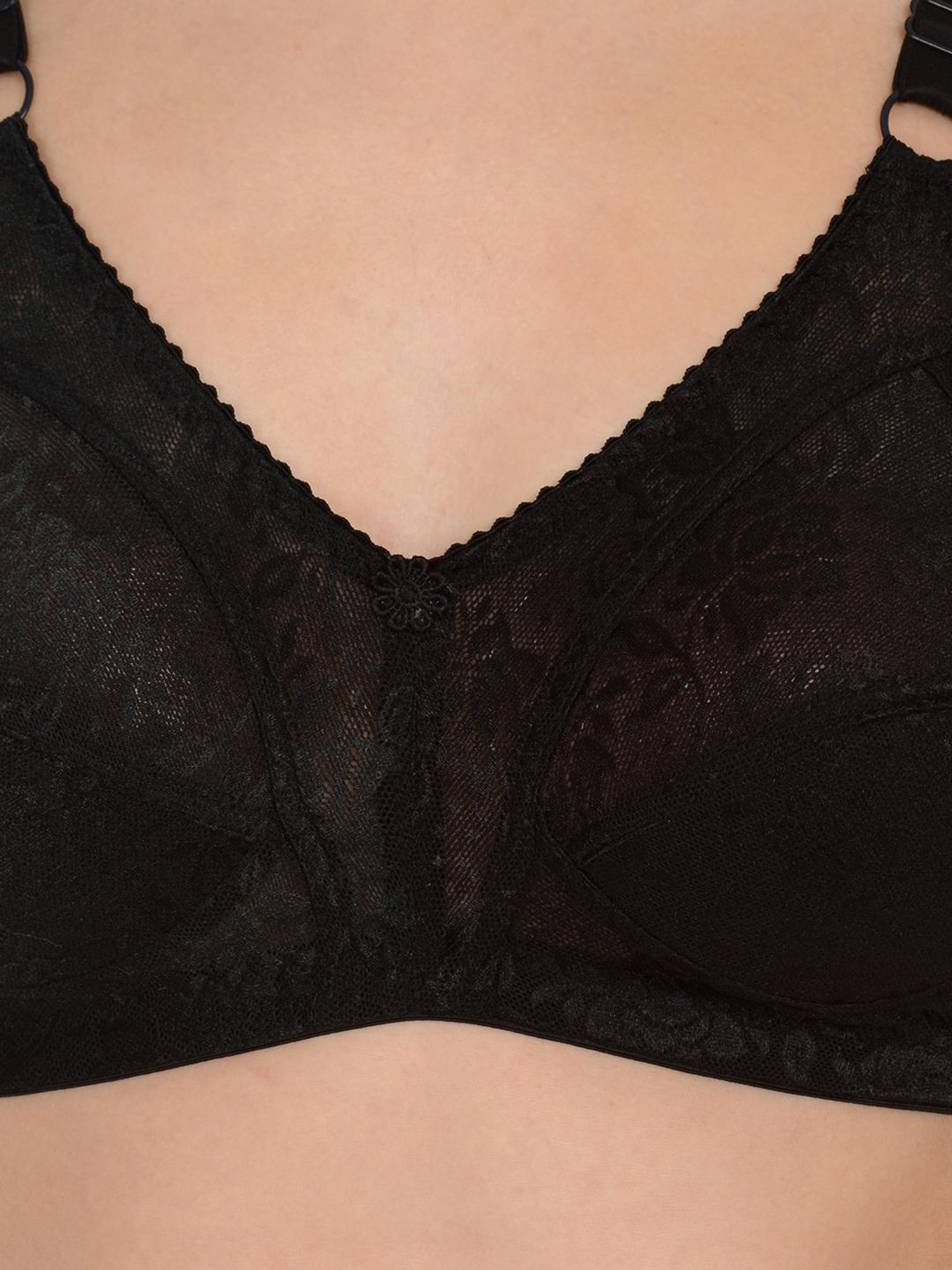 Mod & Shy Multi Lace Print Bra Set