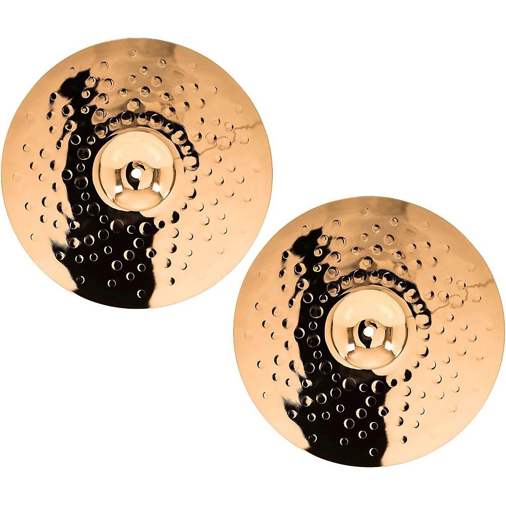 Meinl Classics Custom Medium Hi-Hats - Brilliant 14 in.