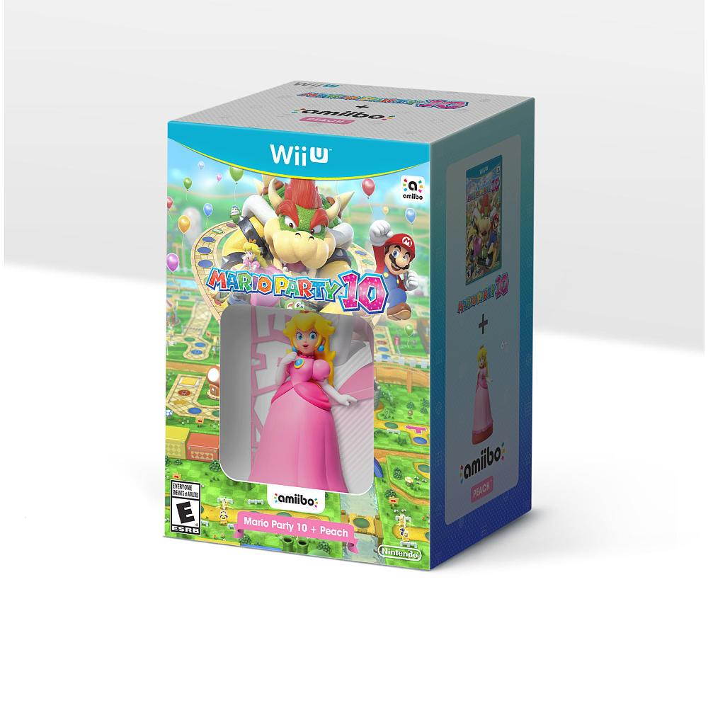 MarioParty10 Peach amiibo WiiU