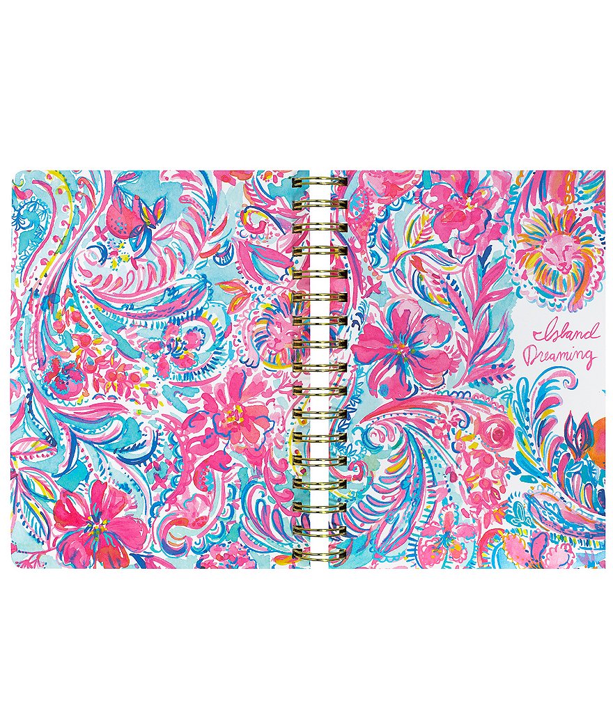 Lilly Pulitzer Cabana Cocktail 17 Month Large Agenda