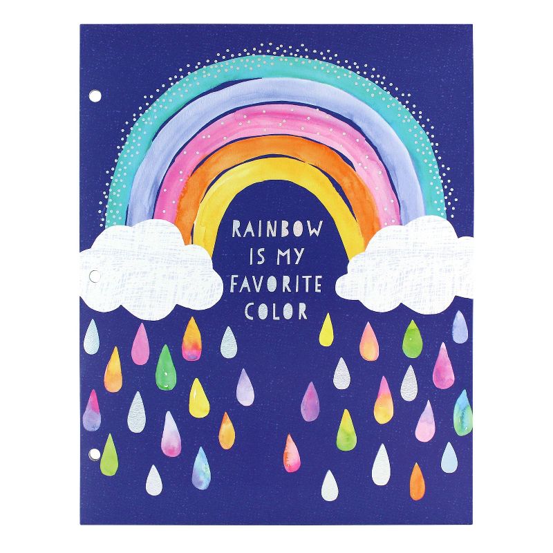 Portfolio 2 Pocket Rainbow Favorite Color - greenroom