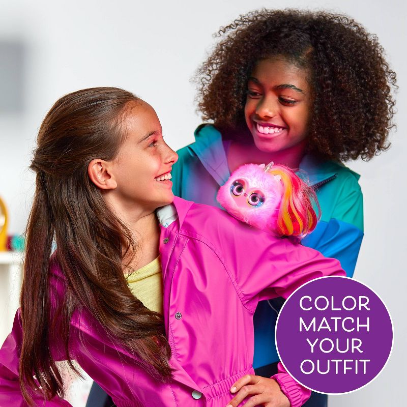 Pomsies Lumies - Rainbow Charged Interactive Pet - Pixie Pop