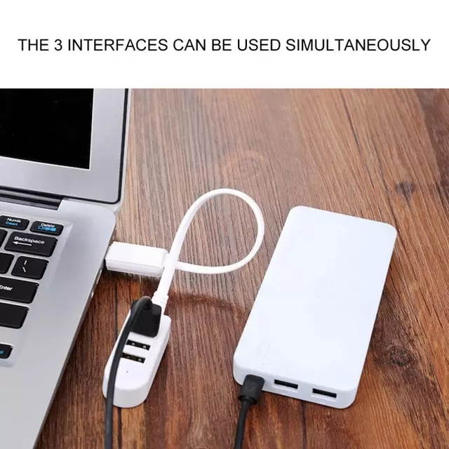 New 3-port Multi-USB Hub, 5V Splitter, External Extension Cable For The Convenience Of USB Devices