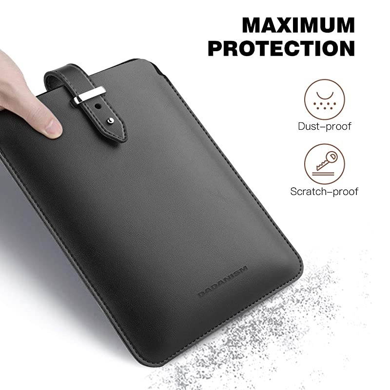 97quot Tablet Sleeve Case for 20182017 iPad 97 6th5th GenerationiPad Pro 97 2016 iPad AirAir 2 Premium PU Leather Pouch Protective Cover Bag EReader Carrying Bag Black