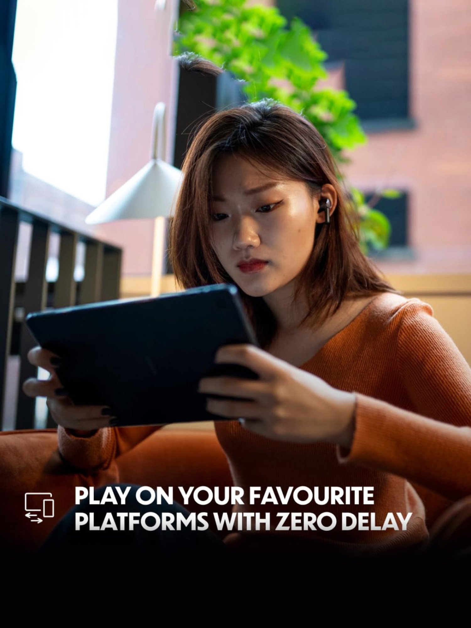 JBL Quantum TWS in Ear Gaming Bluetooth Earbuds with 24hrs Playtime, IPX4 (Black, True Wireless)