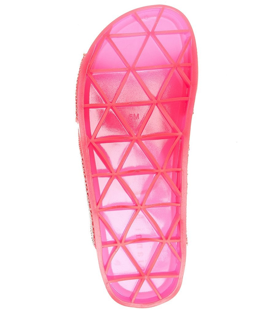 Gianni Bini Emersinne Rhinestone Crossband Jelly Slides