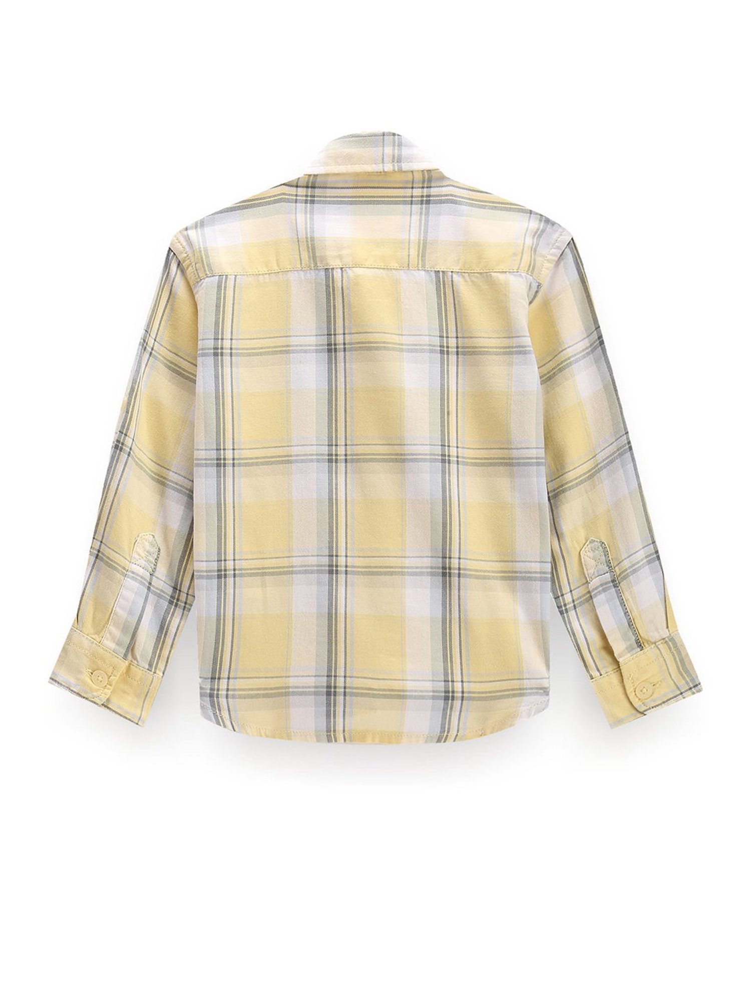 U.S. Polo Assn. Kids Yellow Checks Full Sleeves Shirt
