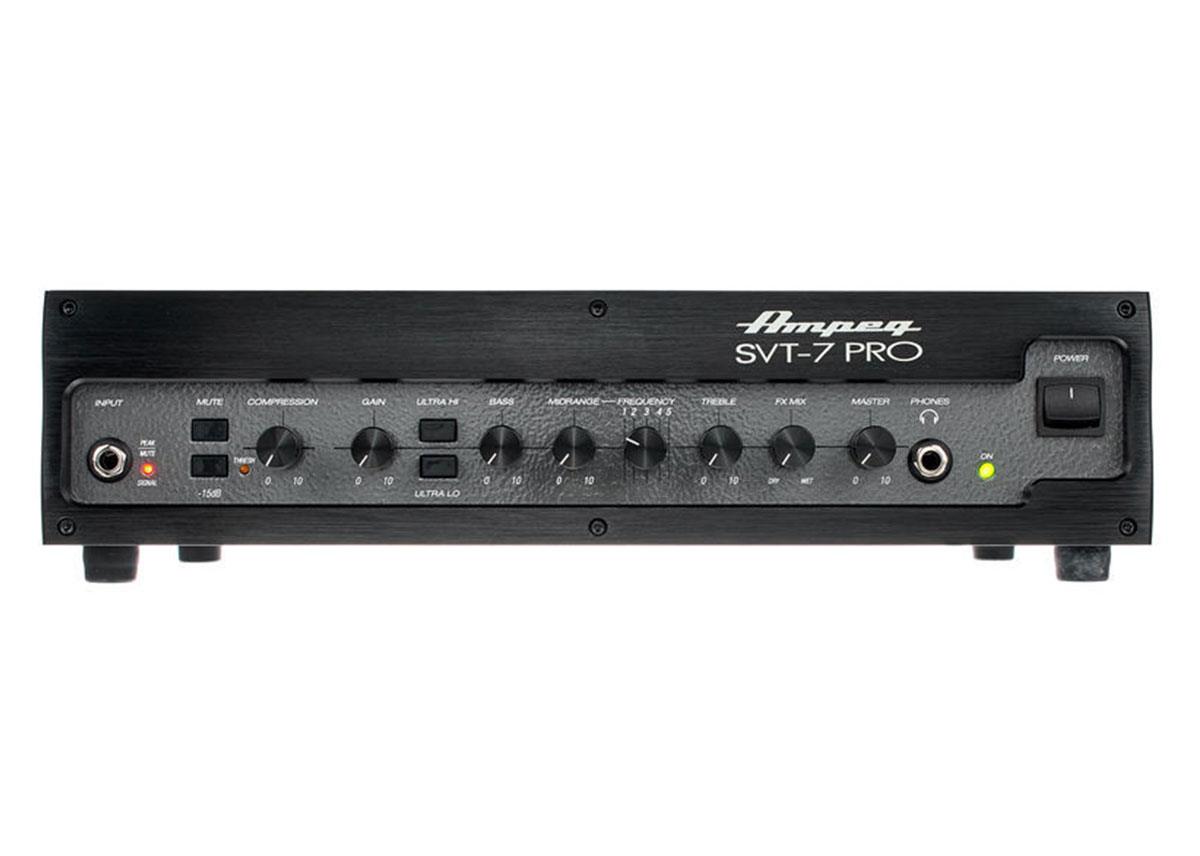Ampeg SVT7PRO 1000W Class-D Bass Amp Head Black