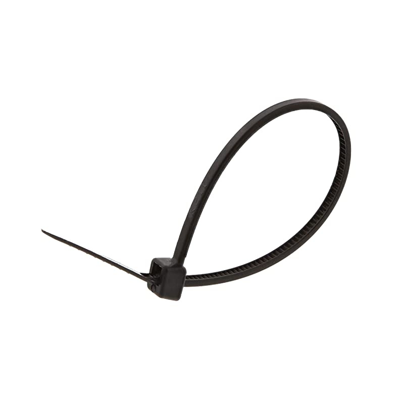UV Nylon Zip Ties Black 11 Inch long 50 Lbs Tensile Strength 100 Pcspack