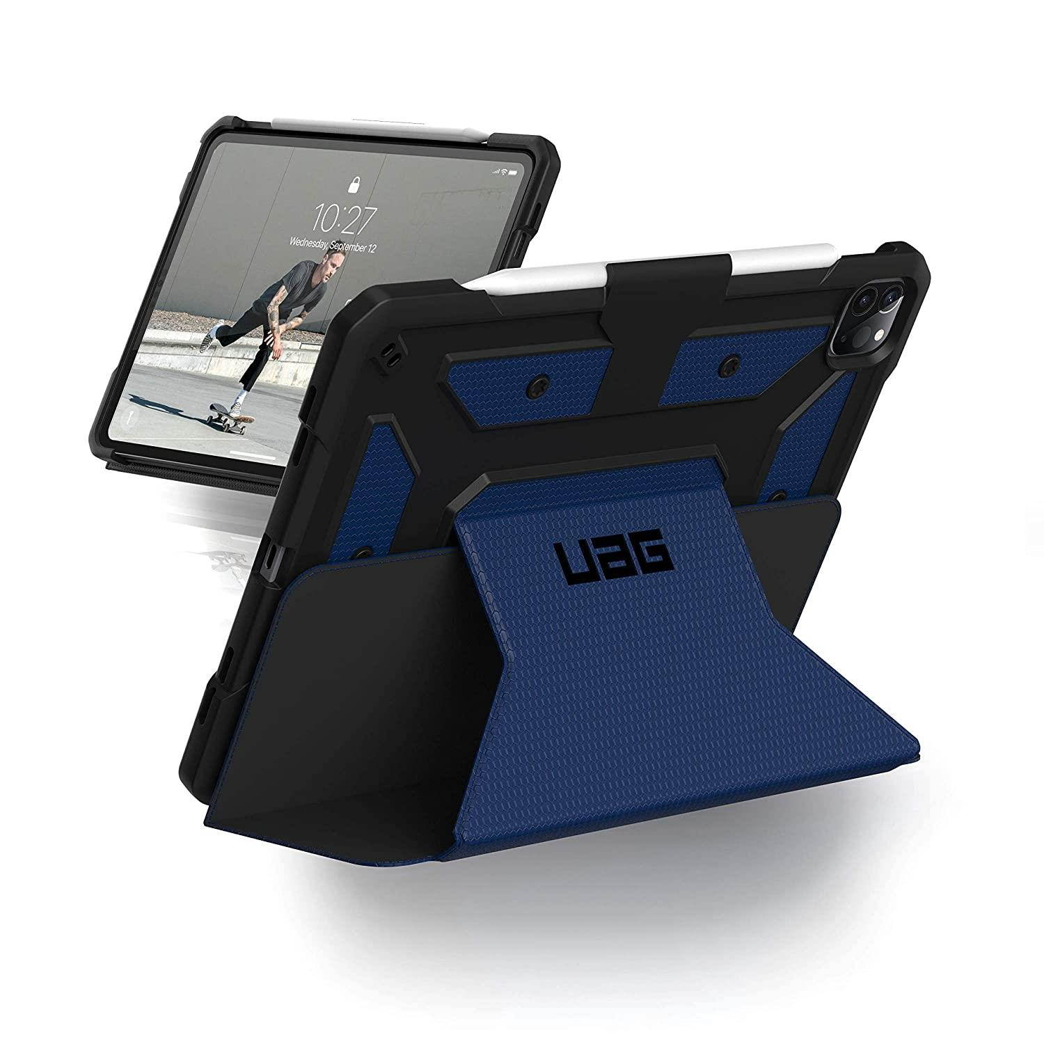 UAG Folio iPad Pro 12.9-inch (4th Gen, 2020) Case Metropolis Cobalt