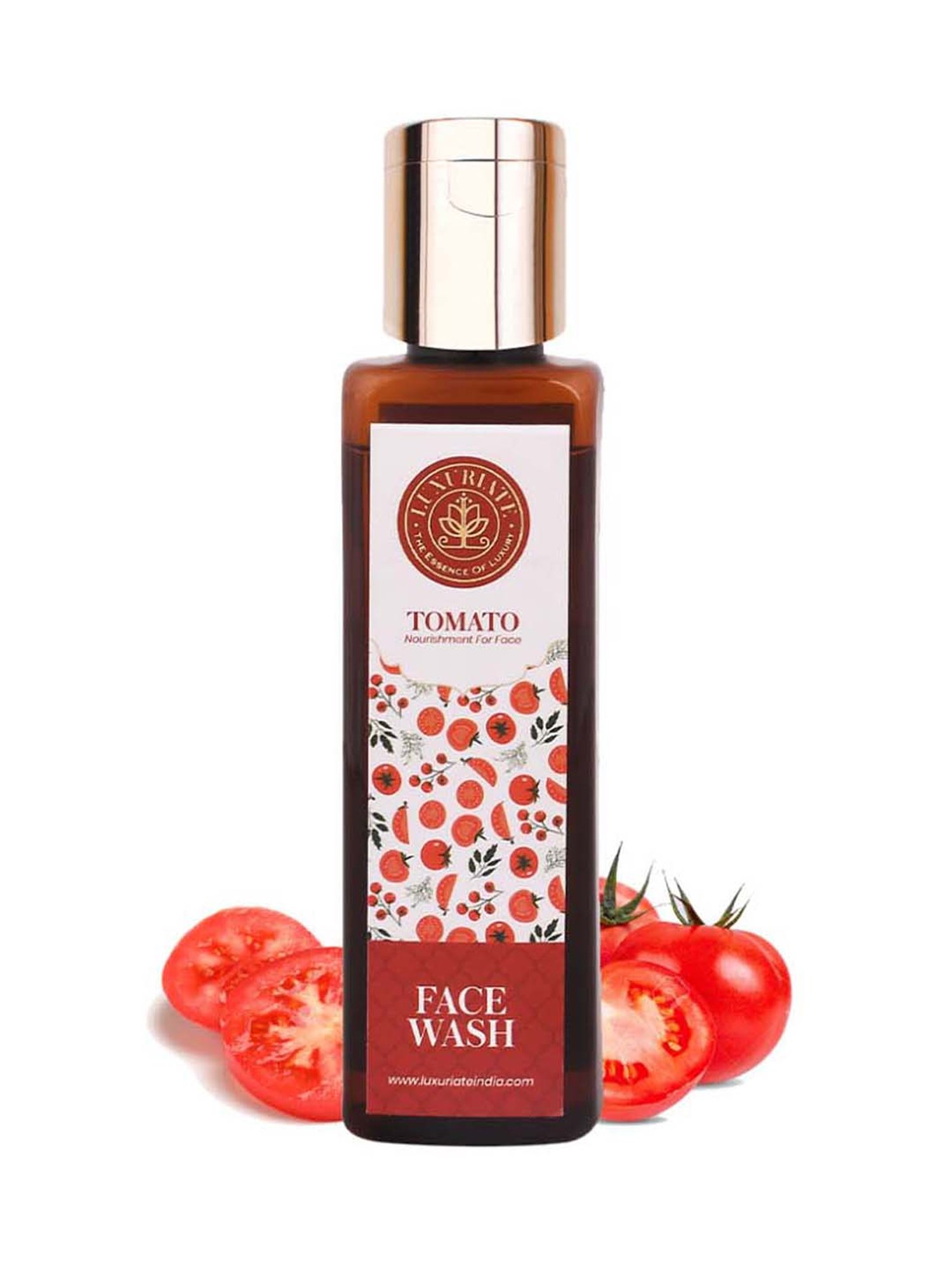 Luxuriate Natural Nourishment Tomato Face Wash Cleanser - 100 ml