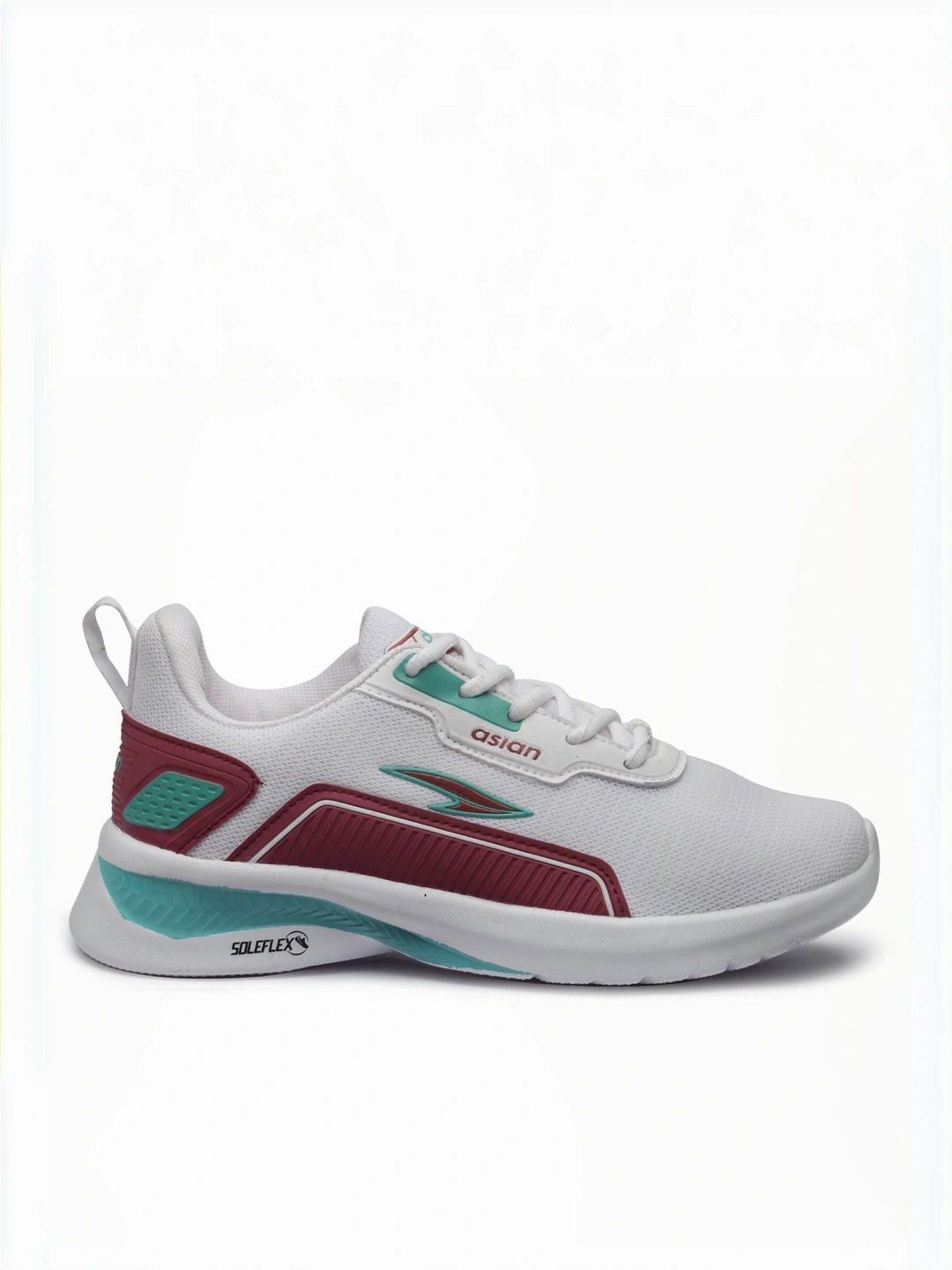 Asian Women's White Running Shoes