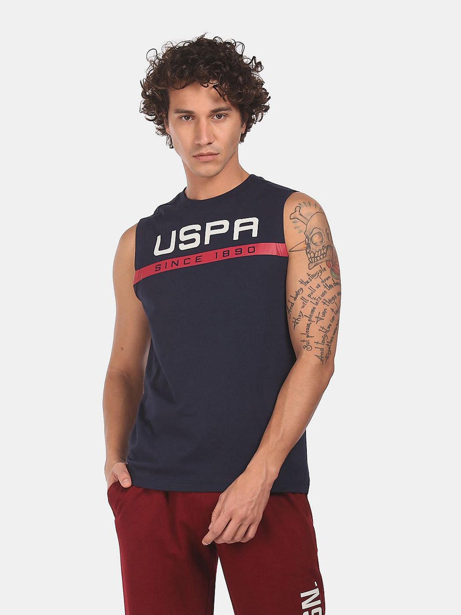 Bodycare Anthra Melange Regular Fit Thermal Top