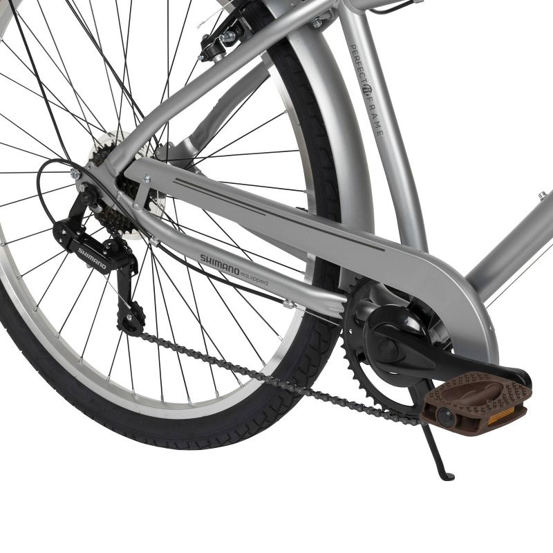 Huffy Men's Sienna 27.5" Comfort Hybrid Bike - Silver