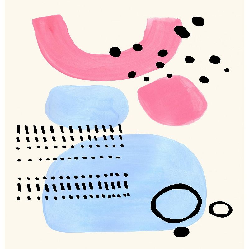 Americanflat Pastel Cow by Ejaaz Haniff 71" x 74" Shower Curtain