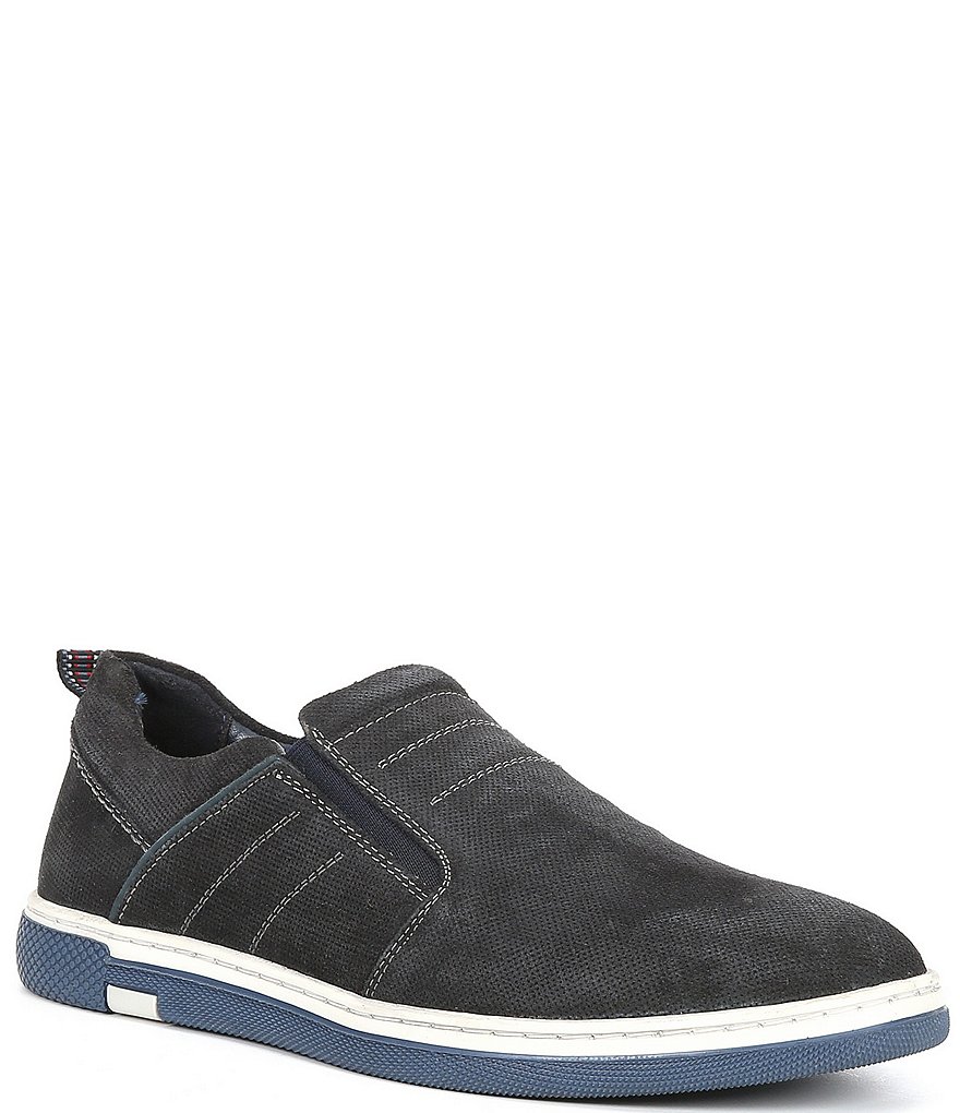 Steve Madden Men's Axxis Suede Slip-On Shoes