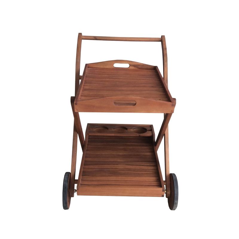 Outdoor Wood Serving Cart - Cheyenne Products